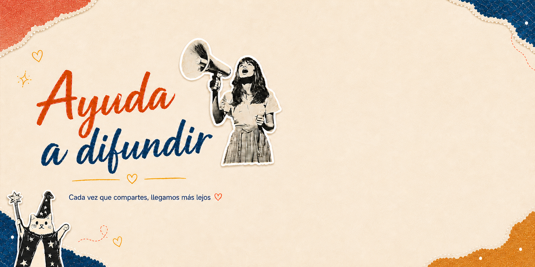 Ayuda a difundir — cada vez que compartes, llegamos más lejos.